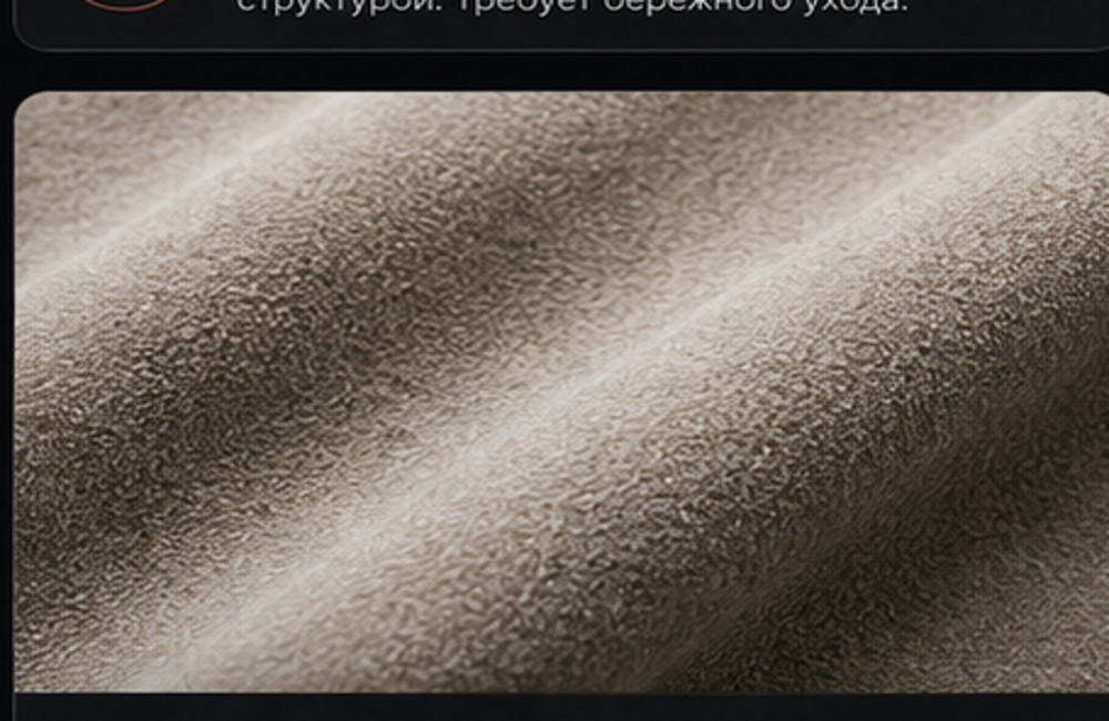 Микрофибра крупным планом